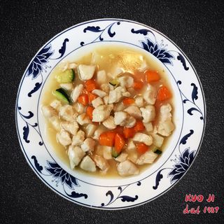 38  -Pollo al limone senza pastella e salato