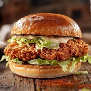 Chicken Steak House Burger