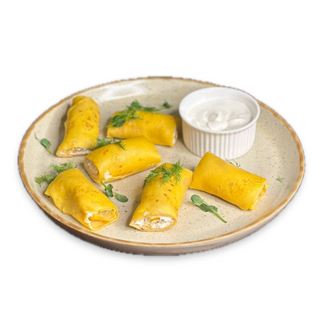 Гарбузові млинці з куркою (150\50 г)