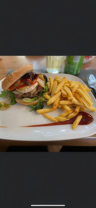 Hamburguesa Griega