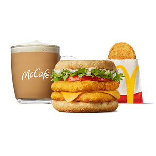 Подвійний Чікен Фреш МакМафін Меню