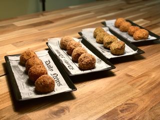 Croqueta espinaca y parmesano