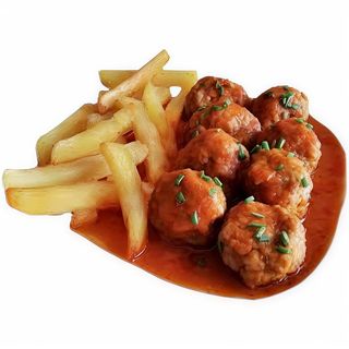 140 Tapa De Albondigas Caseras (6 und)