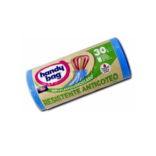 Handy Bag Resistant Anti-drip Garbage Bags 30l X15