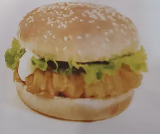 Simple Rooster Burger
