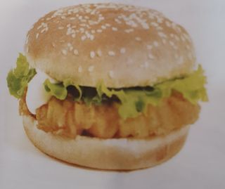 Simple Rooster Burger