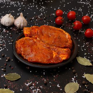 Стейк Свинний Маринований 100 Г