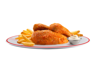Mezzo Pollo Fritto