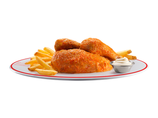 Mezzo Pollo Fritto