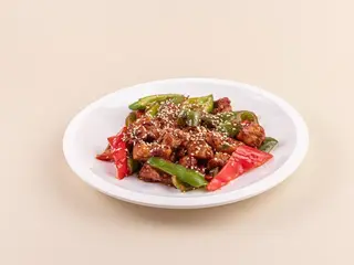 Курица с кунжутом 