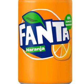 Fanta de naranja 