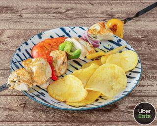 Brocheta De Pollo al carbon