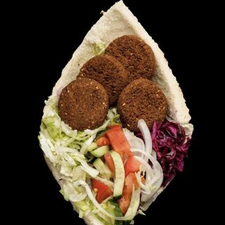 Falafel Tortilla-Rollo-Bulca