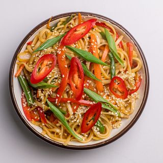 Лапша Удон з овочами