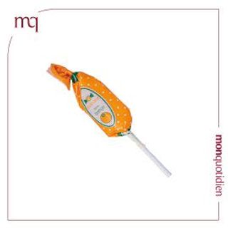 Sucette barnier orange