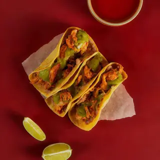 Taco De Tinga De Pollo (3 Pzs.)
