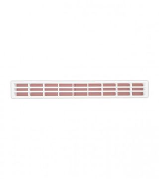 (160185) Ventilacija za namještaj 55x450mm PVC bijela