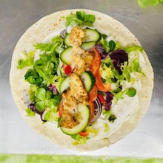 Tortilla z grillowanym kurczakiem