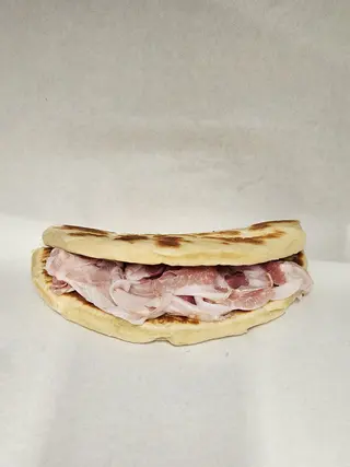 Piadina porchetta alla brace