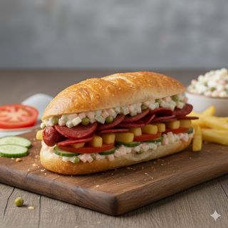 Голям тостер с чоризо