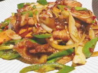 Pancetta di maiale piccante