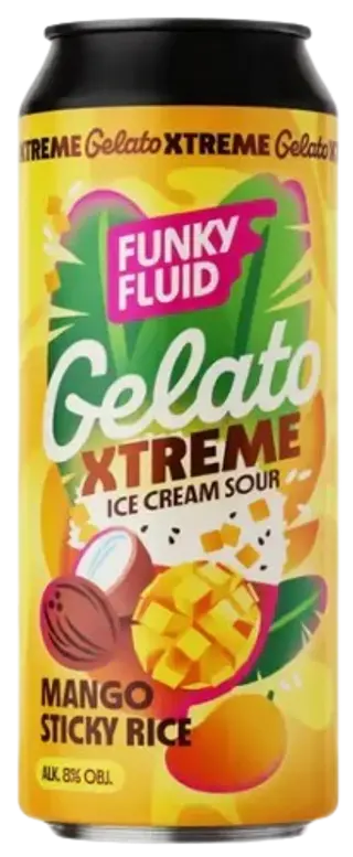 Gelato XTREME: Mango Sticky Rice Funky Fluid Lata 50 cl.