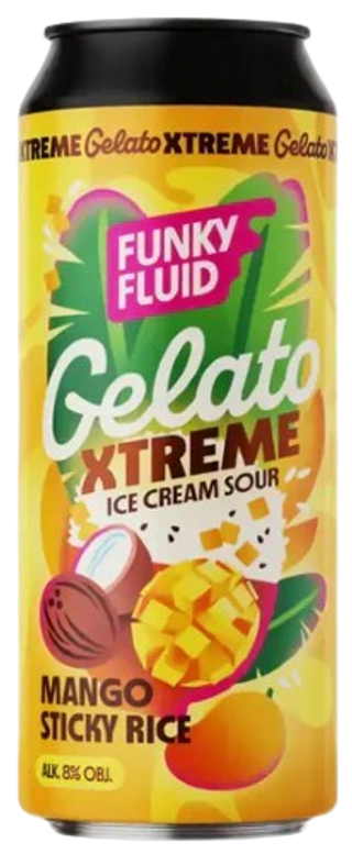 Gelato XTREME: Mango Sticky Rice Funky Fluid Lata 50 cl.