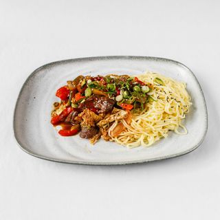 Fideos Yakisoba Con Solomillo