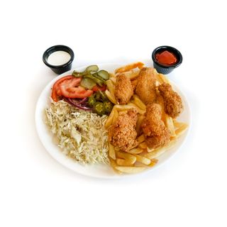 Aripioare pui la farfurie