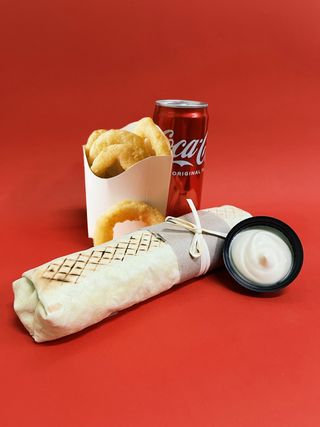 Кебаб меню L цибулеві кільця