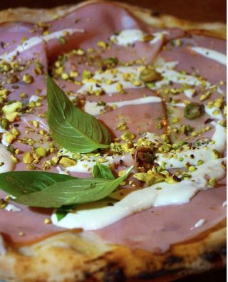 Mortadella e pistacchio