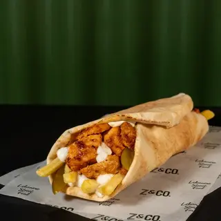 Sándwich de Pollo al estilo libanés