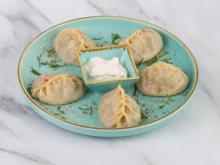 Манты с рубленным мясом (5шт/350г)