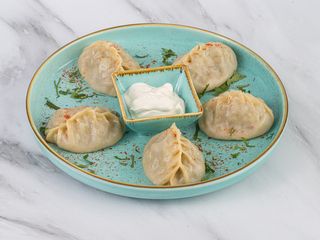 Манты с рубленным мясом (5шт/350г)