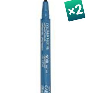 Pack 2: Eye Care Eyeliner Feutre Noir×2 - 0.8mlايلاينر