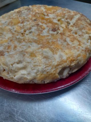 Tortilla española de 8 raciones