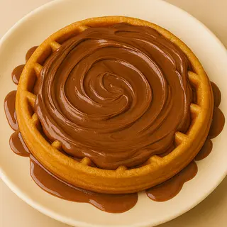 Gofre con Nutella