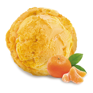 Helado de mandarina