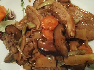 92. Pato Con Bambú Y Setas Chinas