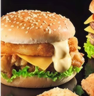 Menù chicken burger