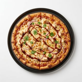 Super Golden BBQ Chicken Pizza