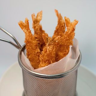 Креветка в клярі з соусом пад-тай