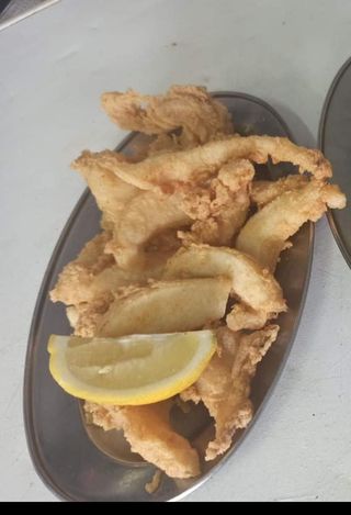 Media Ración De Choco Frito