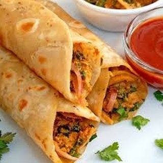 Chicken Kathi Rolls