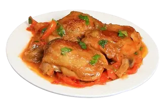 Piletina u paprika sosu 150 gr
