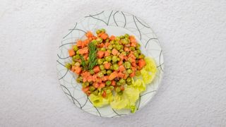 Marchewka z groszkiem