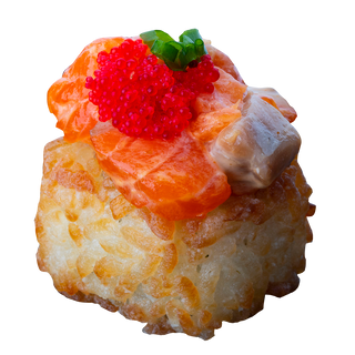 Рол QSUSHI спайсі лосось (6шт/170г)