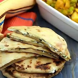Paneer naan
