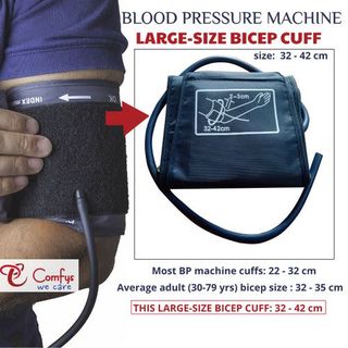 Large Blood pressure monitor cuff (22-42cm)