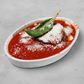 Tegamino di melanzane alla  Parmigiana